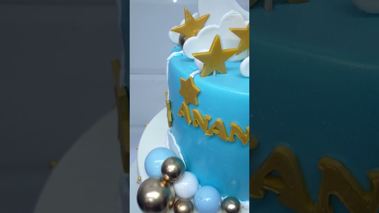 BEAUTIFUL MOON STAR CAKE 