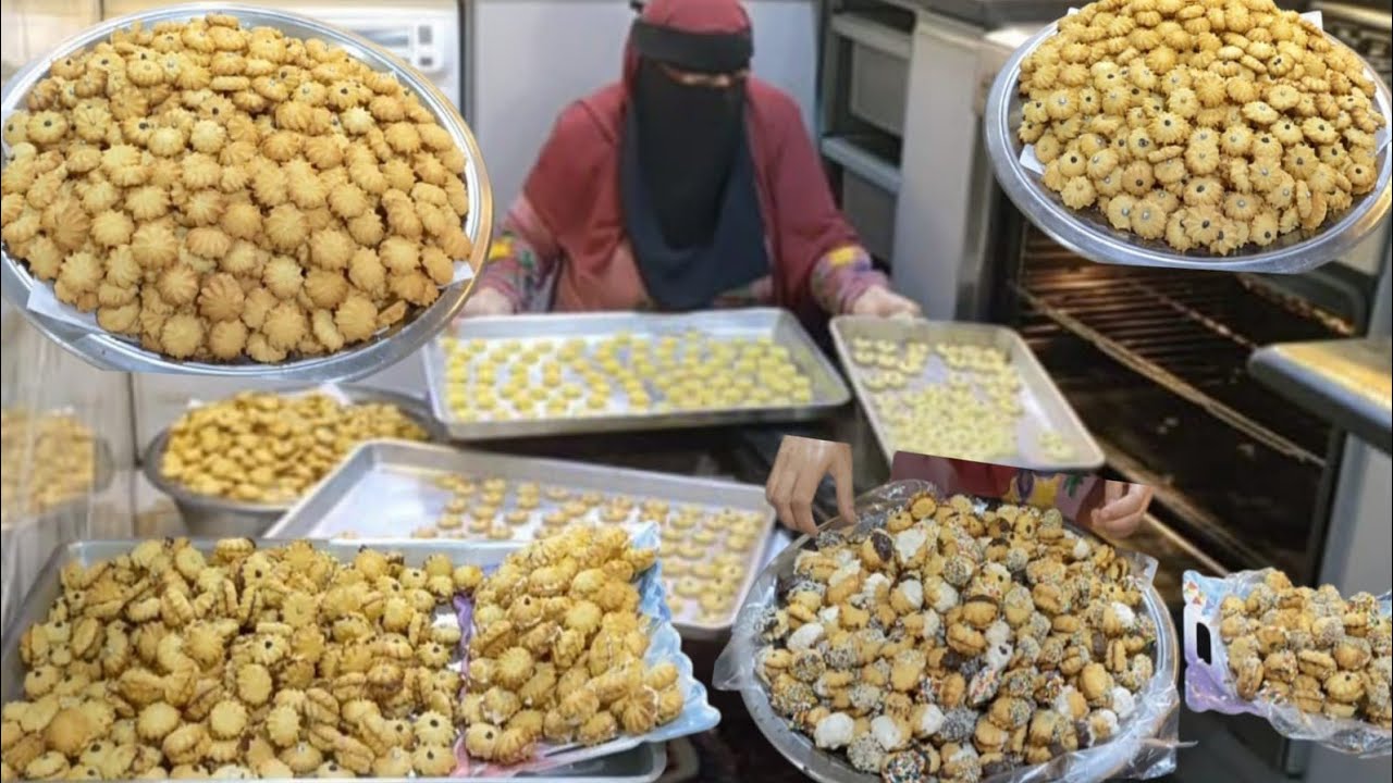 #مين اللي قال البيتي فور بيتعمل بالزبده بس اخلطي الزبده على السمنه واعملي احلى#بيتي فور بنكشه بارزه