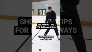 SHOOTING TIPS FOR BREAKAWAYS #hockeycoaching #hockeytraining