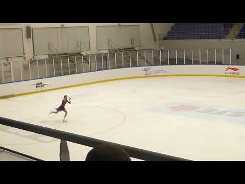 Anna Shcherbakova Free Program - Budapest Trophy 2021 (fancam)