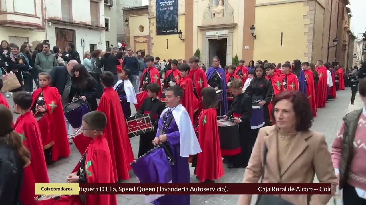 Procesion Infantil, Semana Santa y Pascua de Alcora.11-04-25