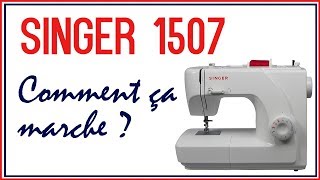 Leçon Couture n°1 - Comment enfiler une machine à coudre (Singer 1507) | Cecile