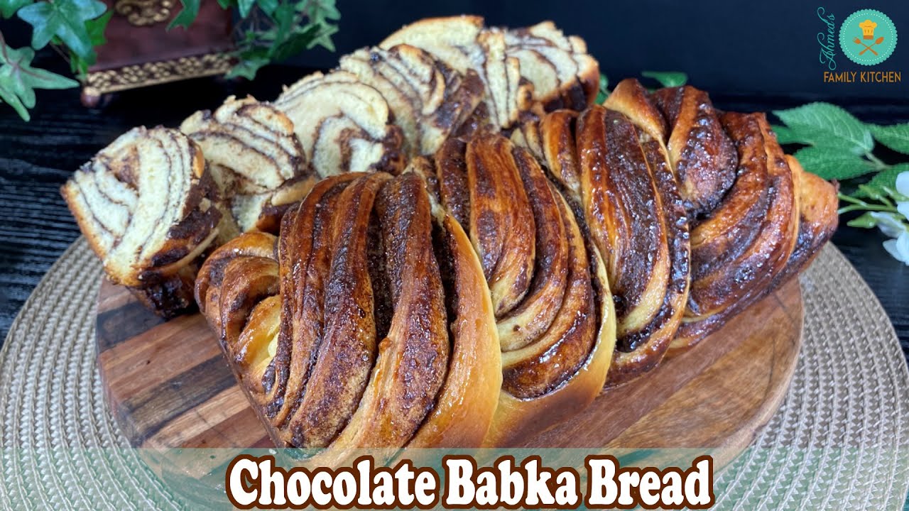 Chocolate Babka Bread Recipe Braided Swirl Twisted chocolate Bread