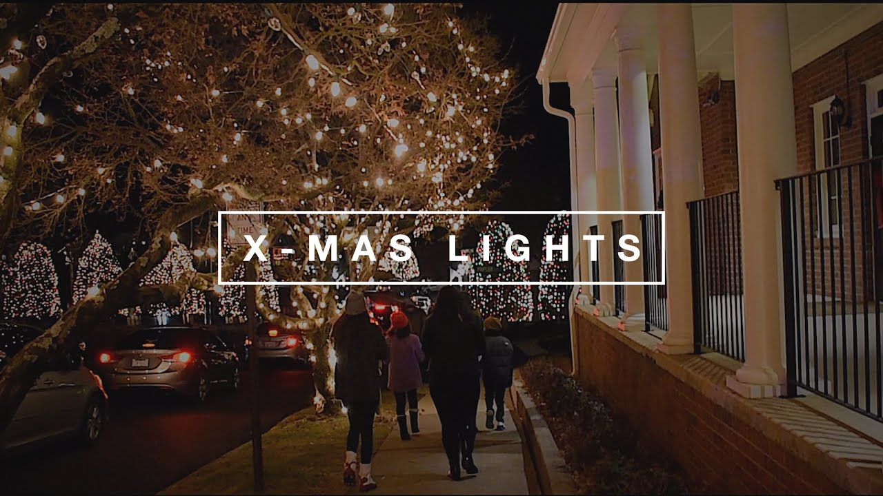 CHRISTMAS LIGHTS Cinematic Film CTTRUJ YouTube