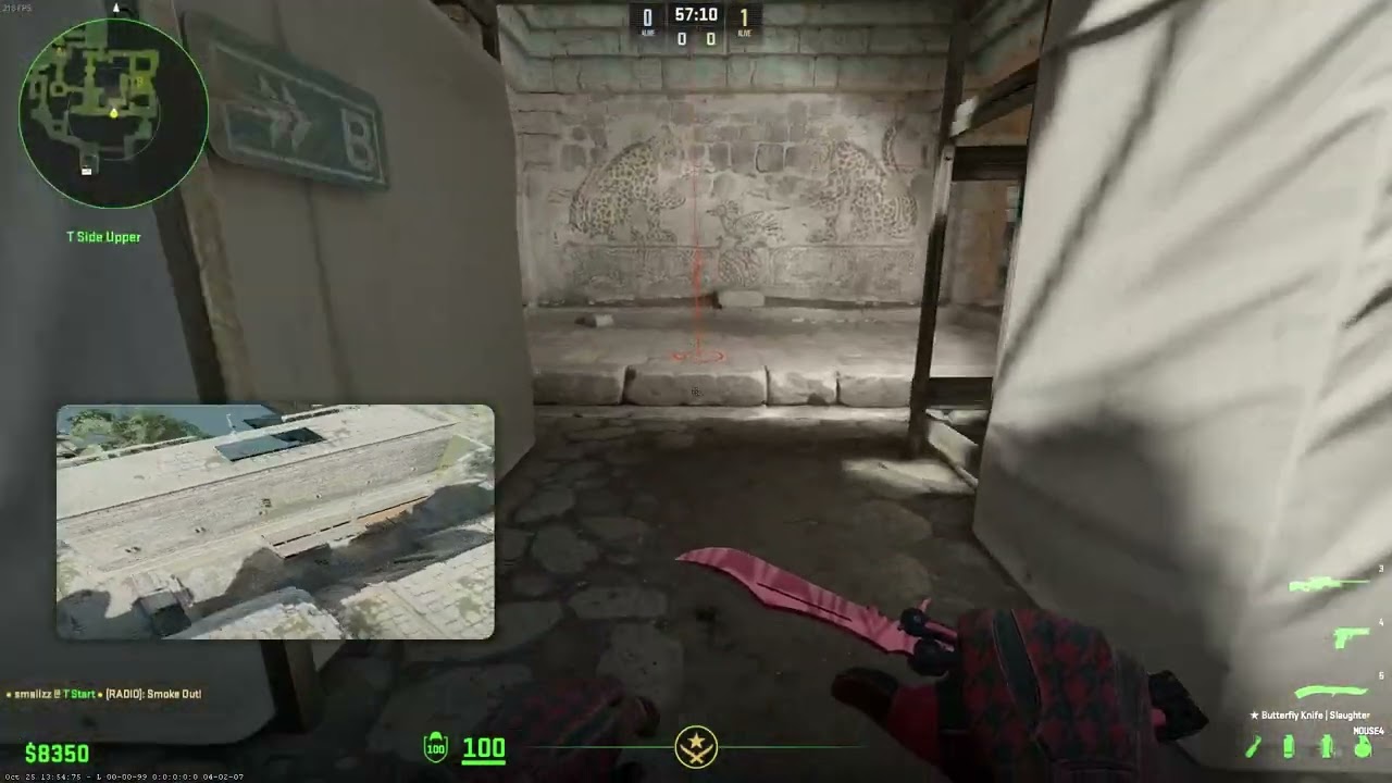 Ancient - Cave Smoke from T Spawn - CS2