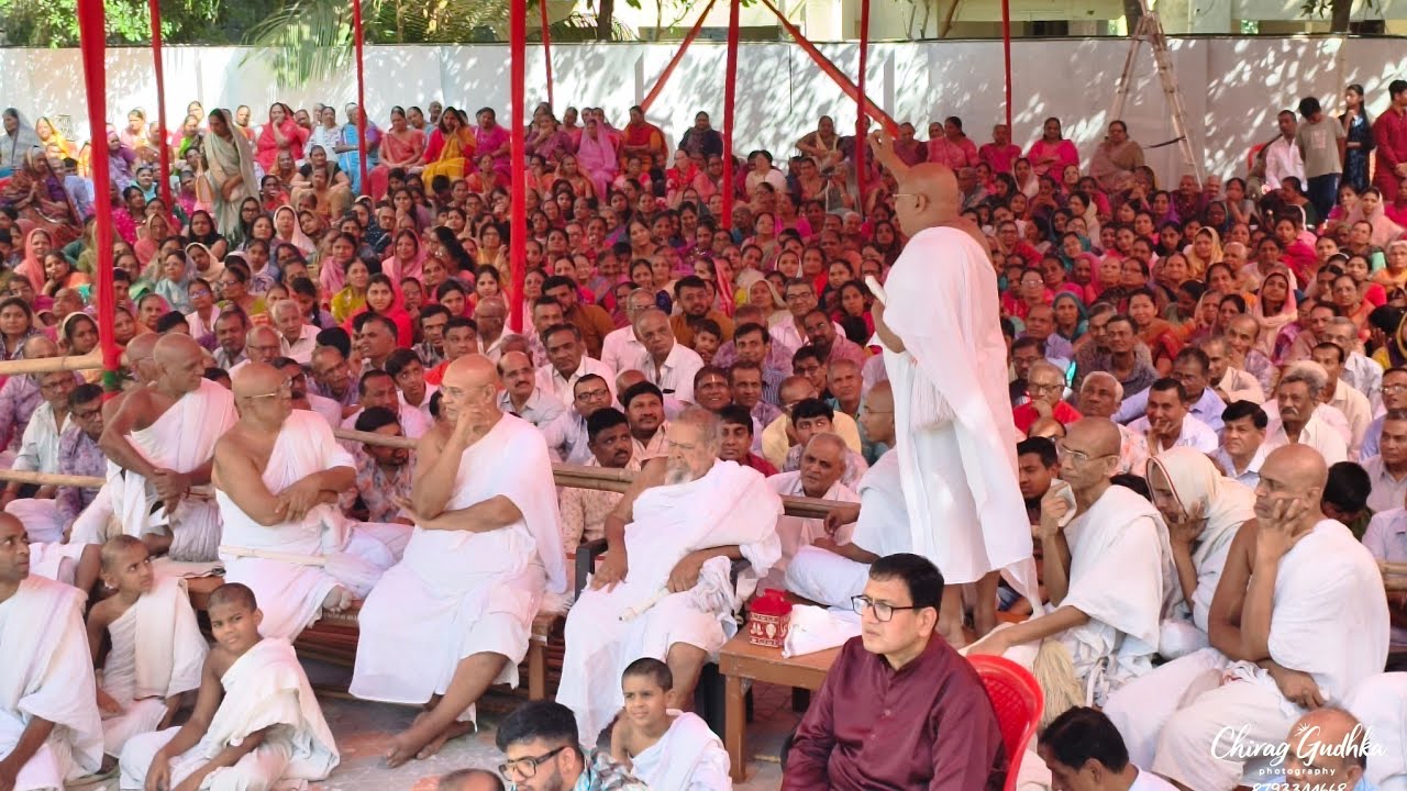 Shankheswar Dham Jain Sangh ma Fagan Sud 13 Ne  6 Gaon Bhav Yatra 1-3-2026 Part 2