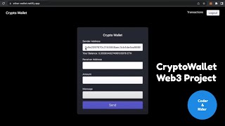 Build Web 3.0 Blockchain app | Coder & Rider