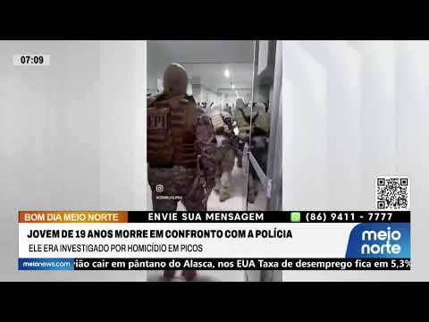 Jovem de 19 anos morre em confronto com a polícia em Itainópolis; veja! | Bom Dia