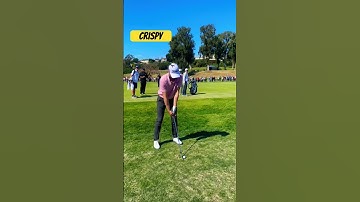 Classic calculated JT with a crispy strike #pgatour #pga #golfshorts