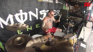 Ryan Leger Every Time I Die &quot;Thirst&quot; Live
