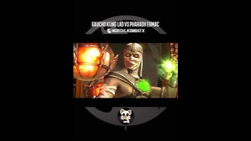 MORTAL KOMBAT XL: GAUCHO KUNG LAO VS. PHARAOH ERMAC | #MKX #Shorts #MK