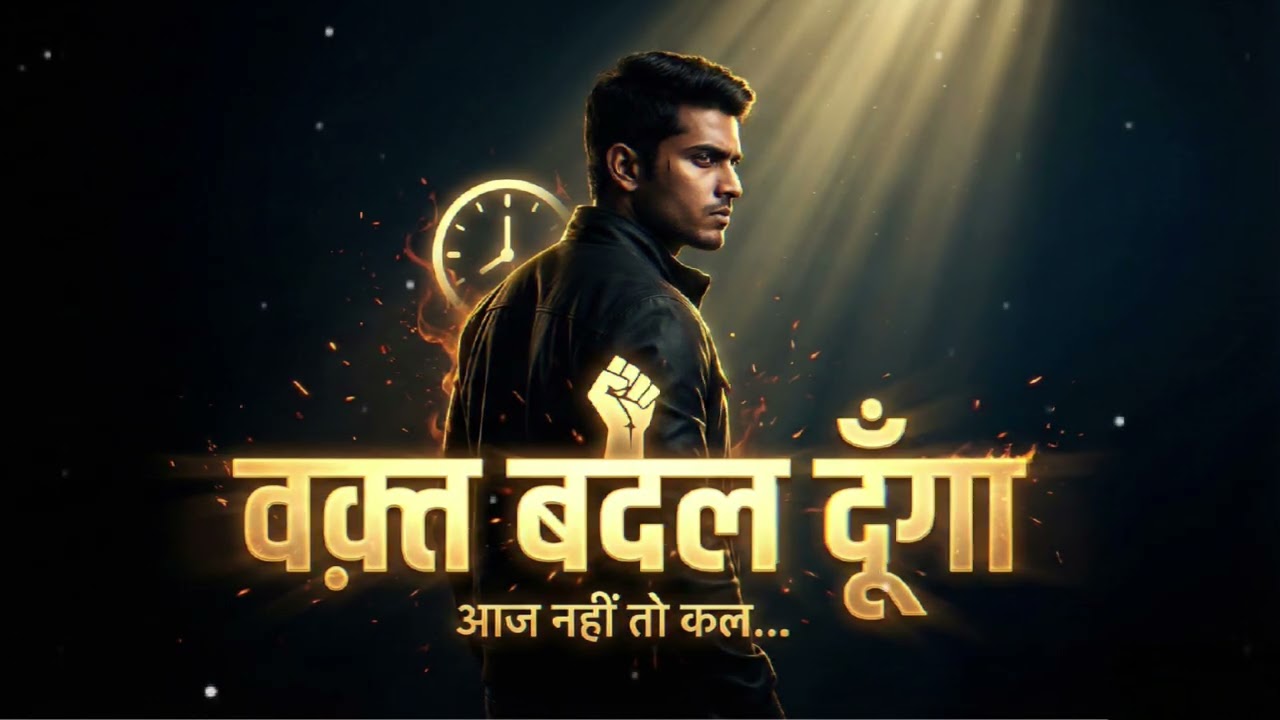 वक़्त बदल दूँगा 🔥 | Best Hindi Motivation Song 2025 | Success Anthem | Safalta Music X