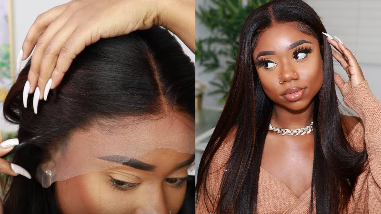 Undetectable Lace! MOST Natural Texture Straight Hair | RPGSHOW
