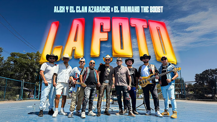Alex y El Clan Azabache & El Maniako The Boost & Shondy La Nota Discordante - La Foto