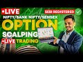LIVE TRADING BANKNIFTY NIFTY and SENSEX OPTIONS