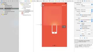 Xcode 8.0.3 Tutorial - How to Add Blur Effect