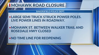 Mohawk Street road closure
