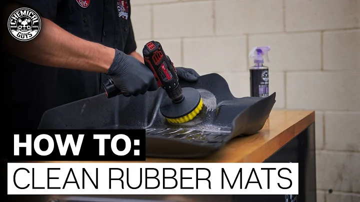 How To Clean and Protect Rubber Floor Mats | Scion FRS | Chemical Guys