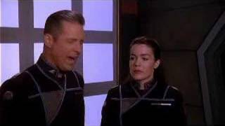 Babylon 5 - 4.08 'The Illusion of Truth': Ivanova + Sheridan