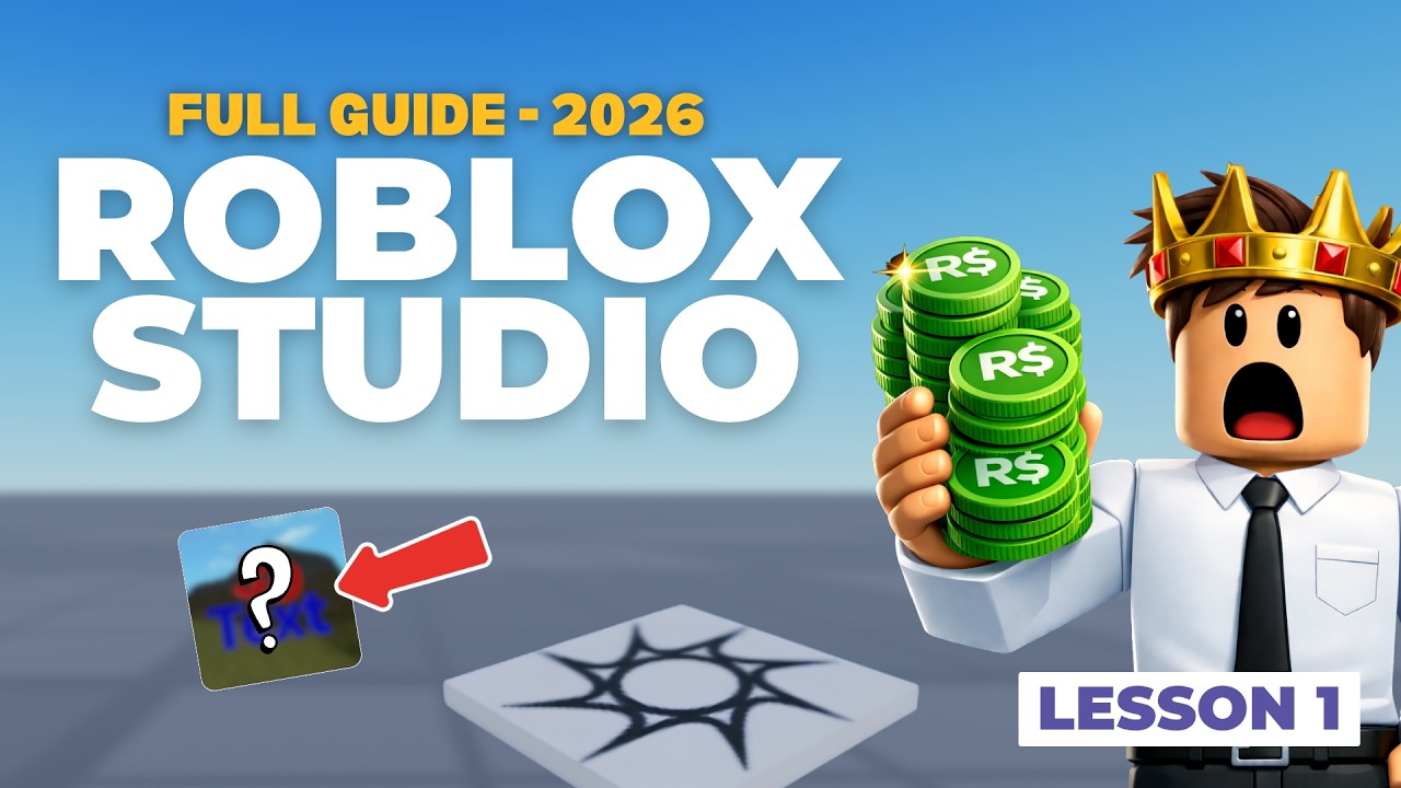 Roblox Studio Tutorial for Beginners | Getting Started (Episode 1 ...
