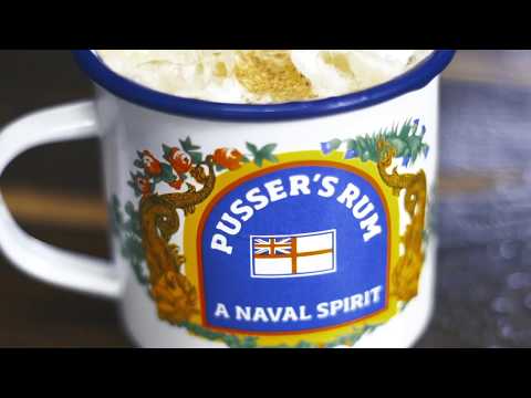 Making The PAINKILLER Cocktail - featuring Pusser's Rum Gunpowder Proof Rum