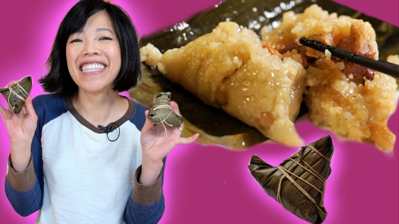 Instant Pot ZONGZI 粽子 -- How to Make Cantonese-style Sticky Rice Dumplings FAST | emmymade