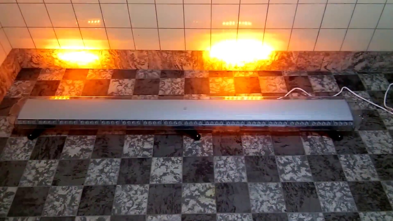 Warnleuchte LED 180cm mit 15 Verschiedene Einstellungen Warnbalken im Hellen