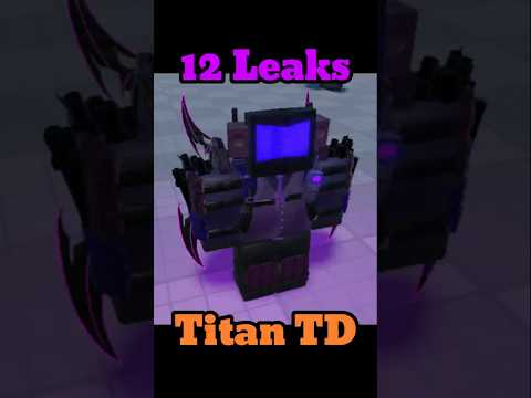 12 New Leaks (Titan Tower Defense) #roblox #towerdefense #titantowerdefense #viral