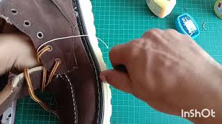 FIX AND SEW SHOES STEP BY STEP/ JAHIT  KASUT