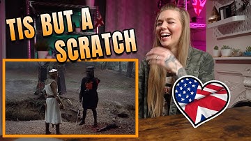 AMERICAN REAGEERT OP MONTY PYTHON THE BLACK KNIGHT | AMERICAN WOONT IN HET VK | AMANDA RAE