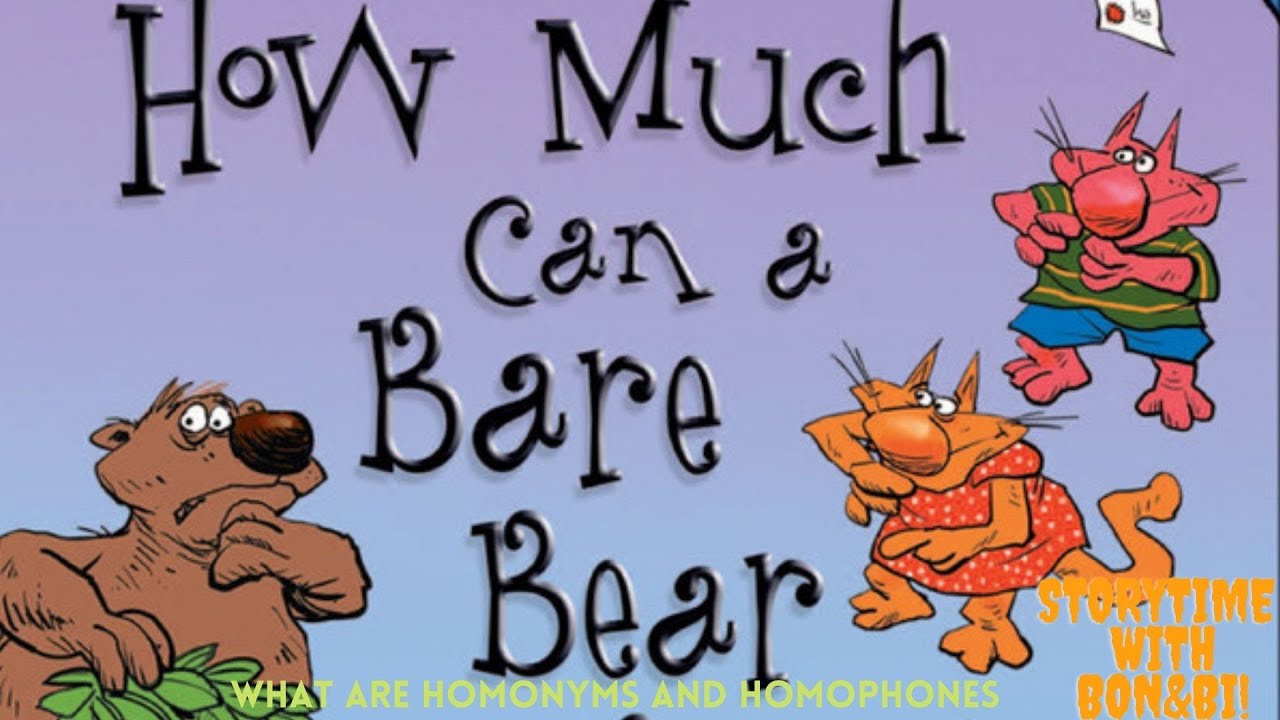 How Much Can a Bare Bear Bear read aloud book YouTube