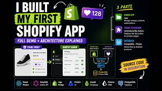 I Built a Complete Shopify App — Demo, Architecture & Source Code