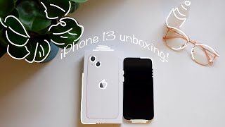 iPhone 13 Starlight unboxing | accessories + camera test + iPhone 7 plus comparison
