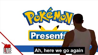 I expect more Kanto nostalgia and mobile crap news (Pokemon Presents live reaction)