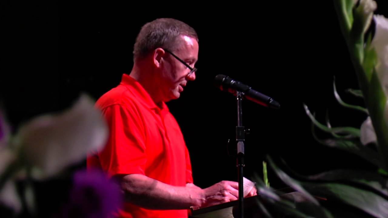 videography with iphone Timothy Rannow's Memorial Service