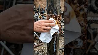 Amazing Rust Removal Hack: Watch This Rusty Hinge Become Like New!