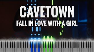 Cavetown - Fall In Love With A Girl feat. beabadoobee instrumental piano cover
