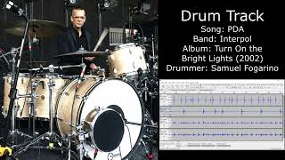 PDA (Interpol) • Drum Track