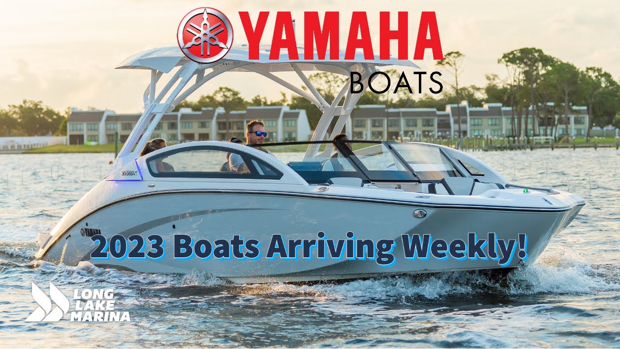 2023 Yamaha Boats arriving at Long Lake Marina | Naples, ME | The Way Boating Should Be!