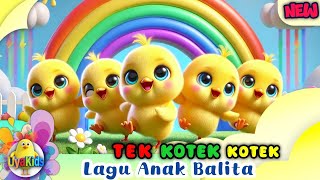 TEK KOTEK ANAK AYAM BERSAMA LABUBU - LAGU ANAK INDONESIA POPULER | UyaKids