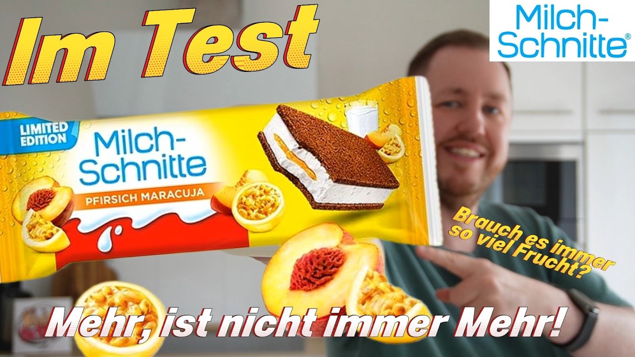 Ferrero: Milch-Schnitte Pfirsich Maracuja im Test