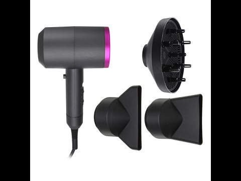 1100W Professional Hair Dryers Hot &Cold Wind Salon Dryer Blower Low Noise Quick Portable Hair Blow