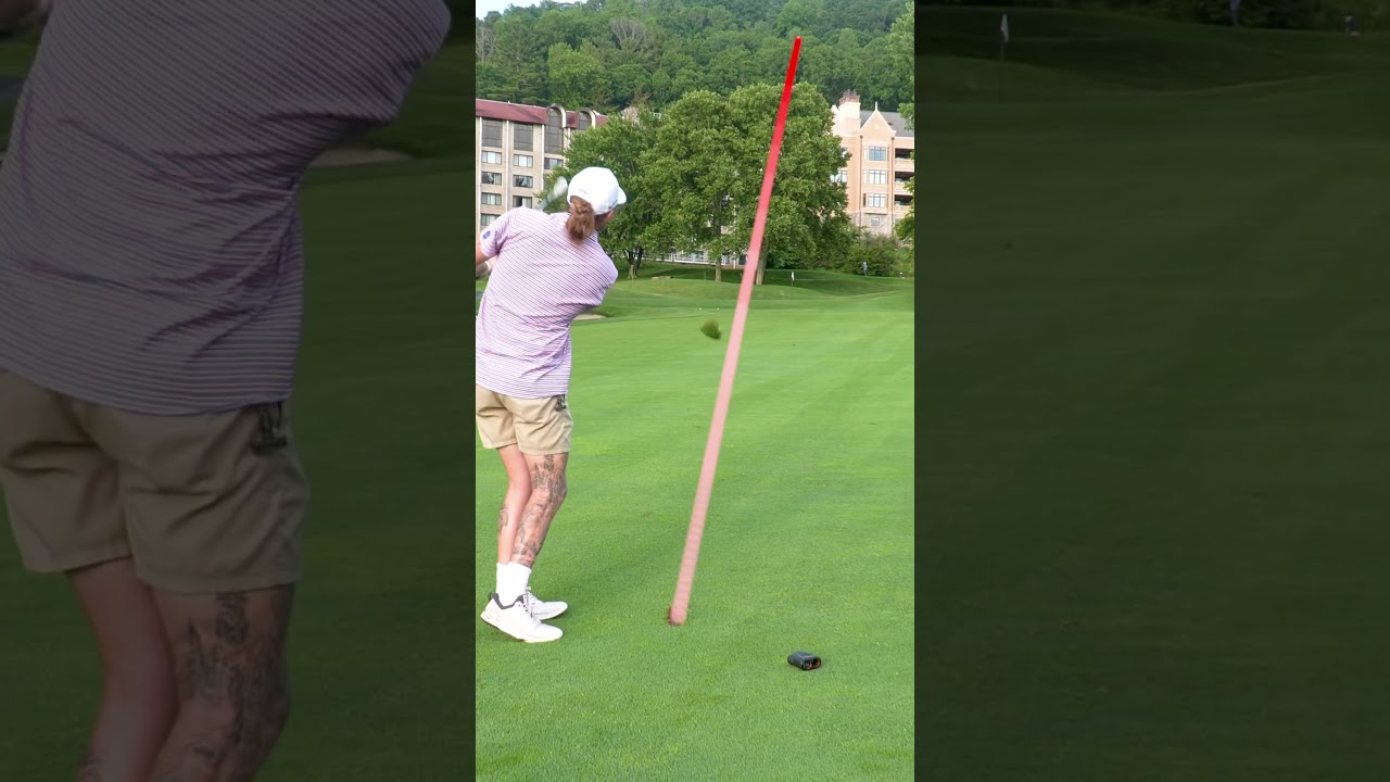 This Match Got Off To An Interesting Start😂 #golf