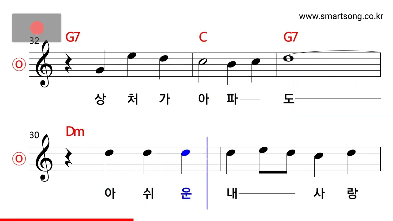 배호 - 조용한 이별 MR