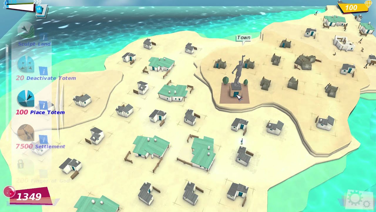 GODUS [HD+] - I Command You To Build! - Godus Let's Play Episode 2