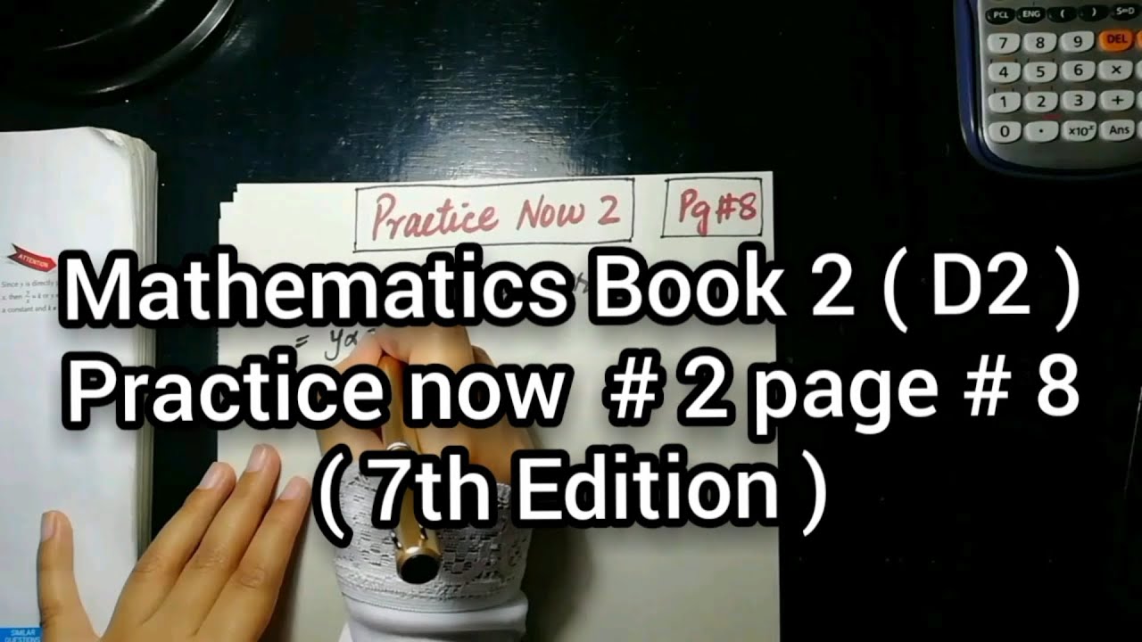 Mathematics Book 2 ( D2 ) New syllabus | 7th Edition | practice now 2 ...