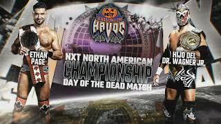 Wwe Nxt Halloween Havoc 2025 Official Match Card V1