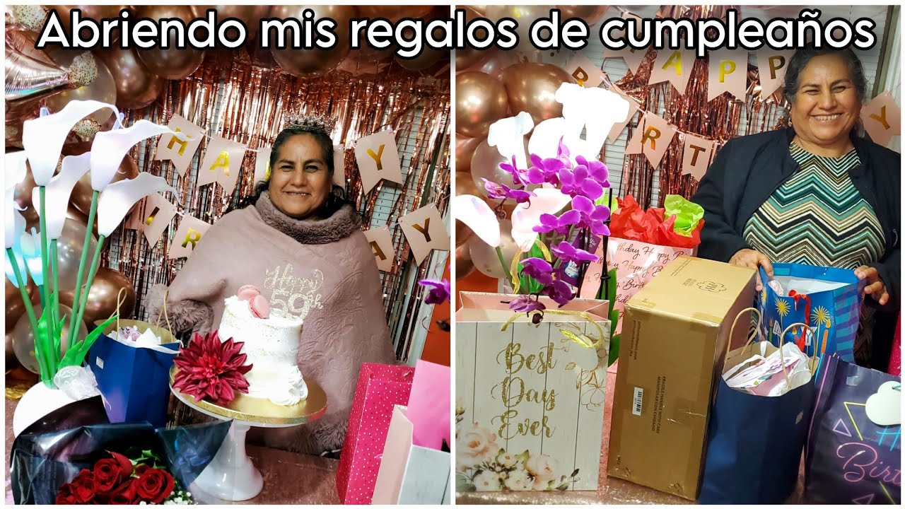 Abriendo mis regalos de cumpleaños 🎂 🎁 GRACIAS  a todos 🙏