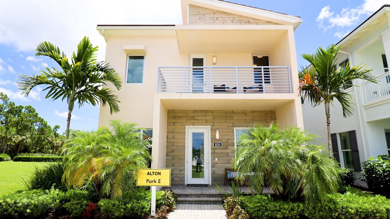 Luxury Model Home Tour in Palm Beach Gardens, Florida Alton Community