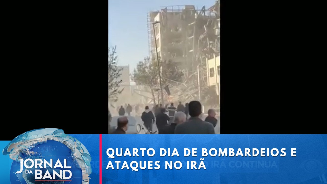 Bombardeios e ataques no Irã Continuam | Jornal da Band